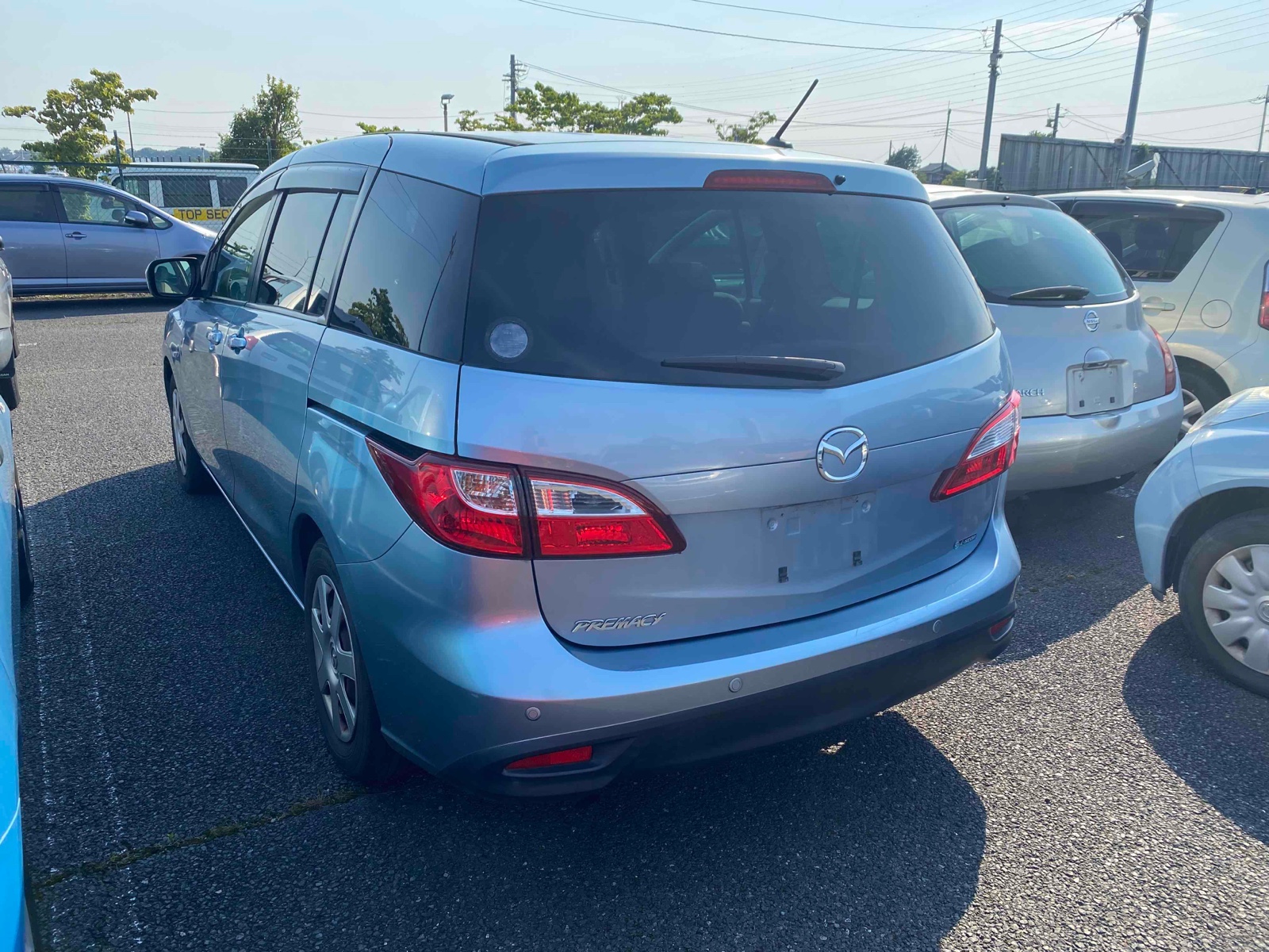 Mazda Premacy, blue